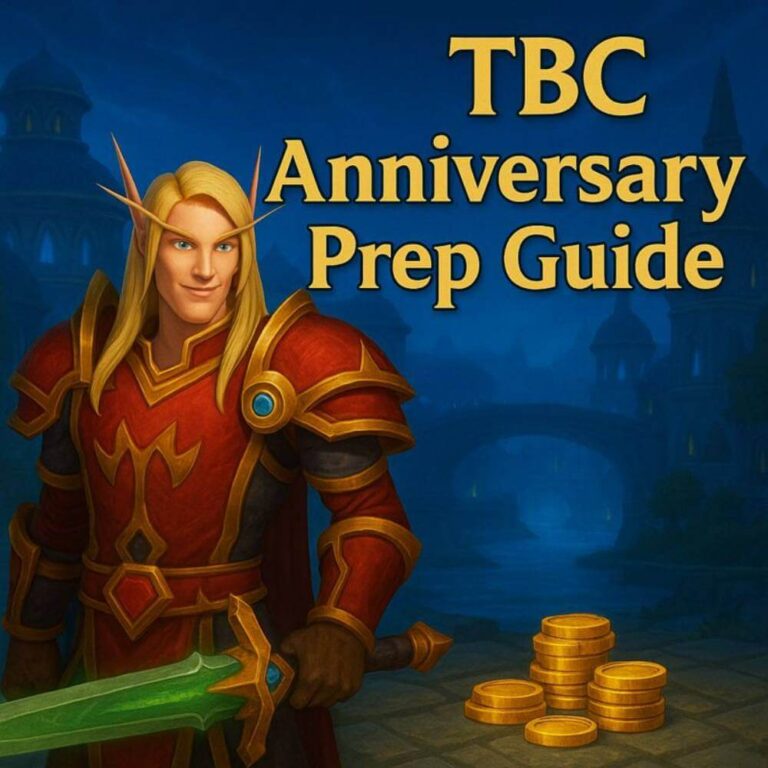 Wow Tbc Anniversary Gold Improve Gameplay With Extra Currency