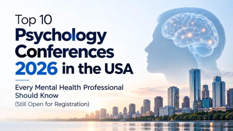 Top 10 Psychology Conferences 2026 in the USA Every Mental Health Professional Should Know